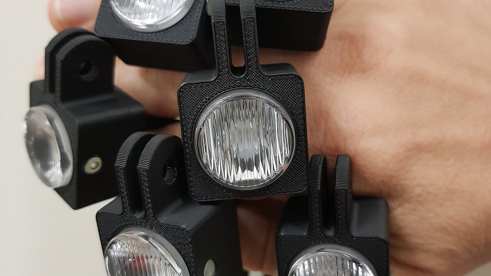 kLite Qube FLASHING Rear safety light