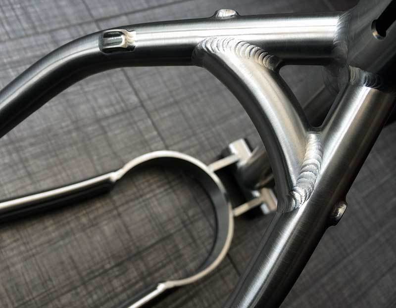 Bespoke MTB, Plus or Fat Titanium Frame