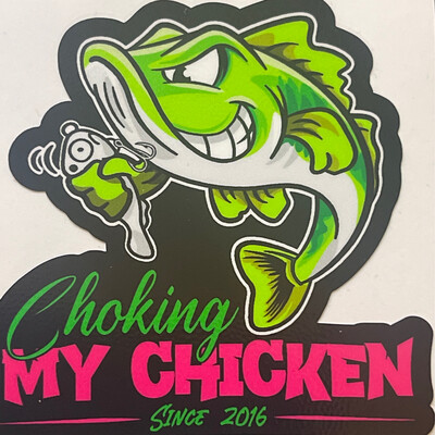 Choking My Chicken Sticker
