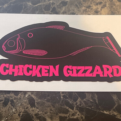 Chicken Gizzard Sticker