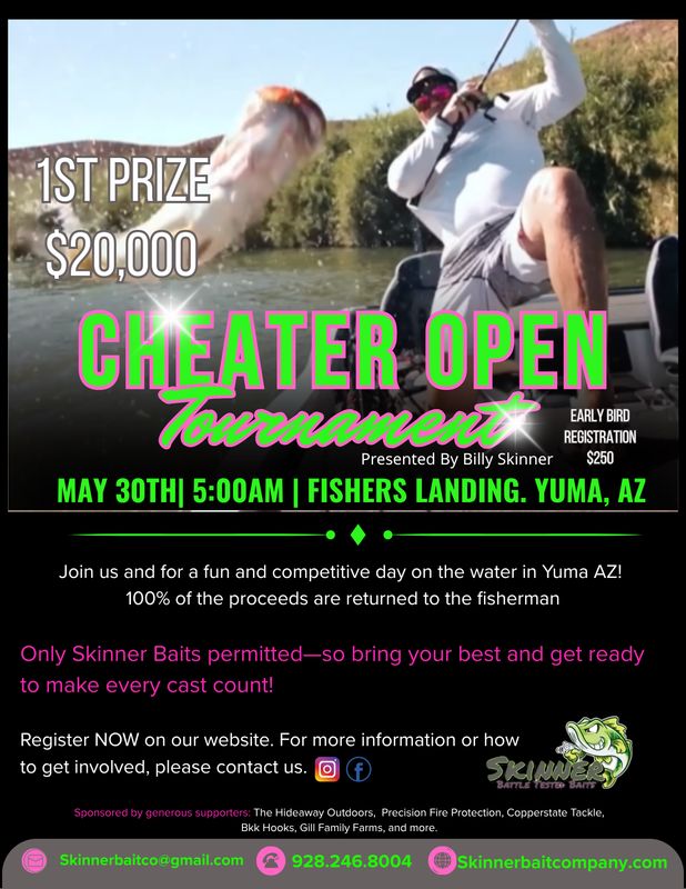 Cheater Open Registration