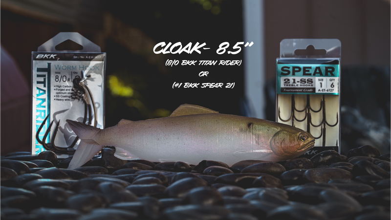 BKK Titan Rider Weedless Swimbait Hook-Size 8/0 (3 Pack)