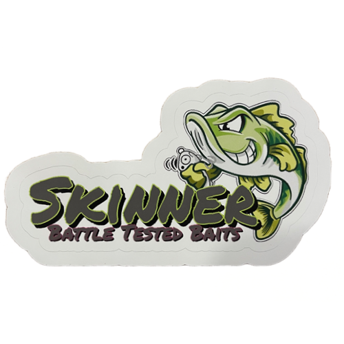 Skinner Baits Battle Tested Baits Sticker