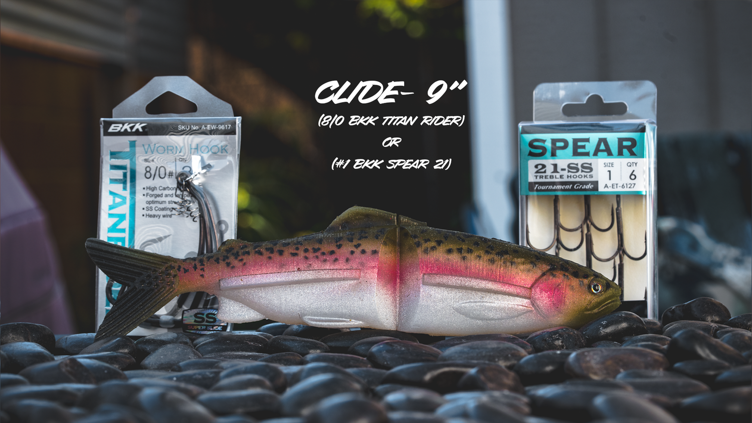 The Clide 9”-Rainbow Clide