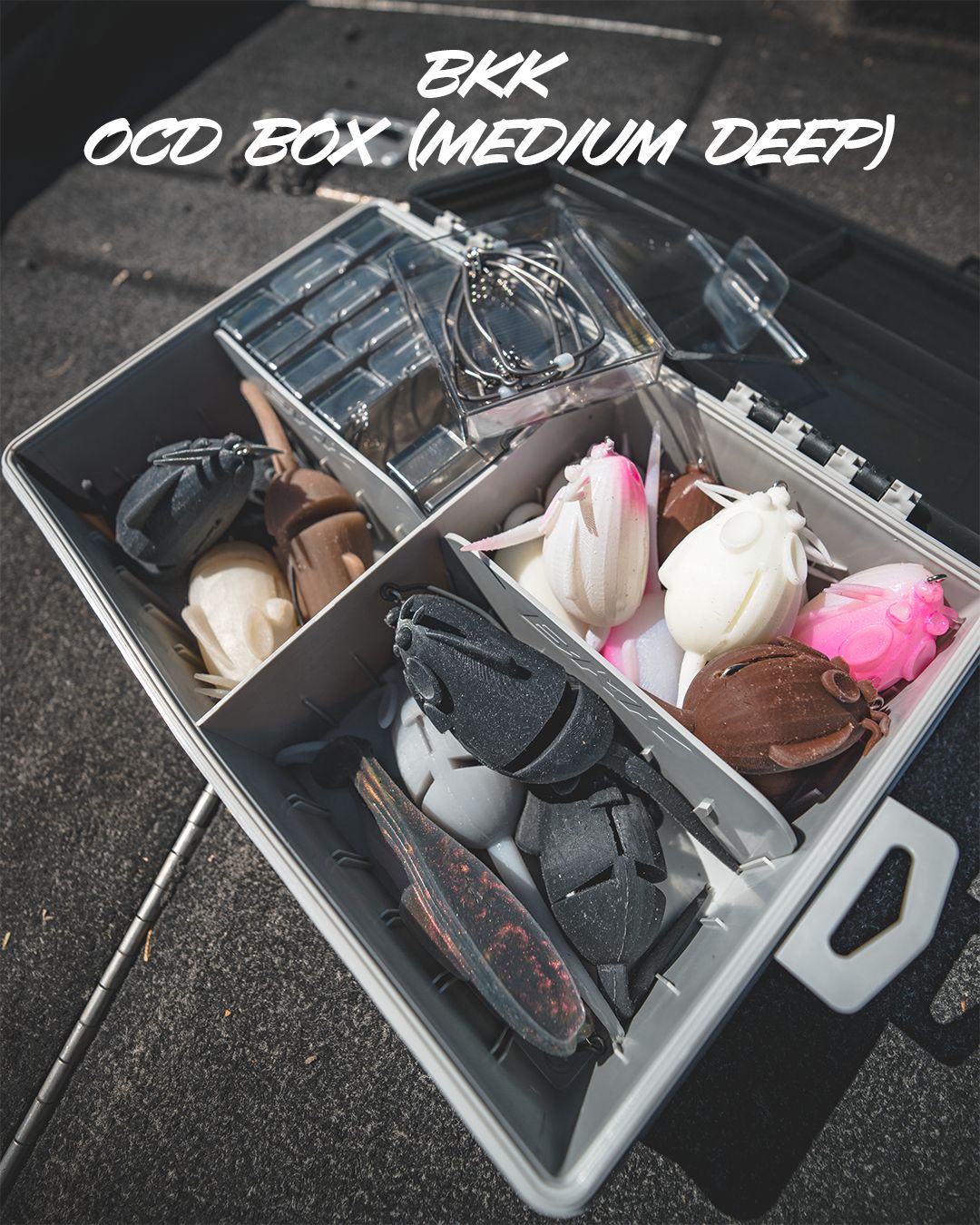 BKK OCD Tackle Storage System Medium Deep Starter Kit