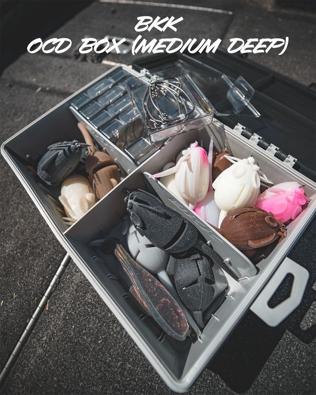 BKK OCD Tackle Storage System Medium Deep Starter Kit