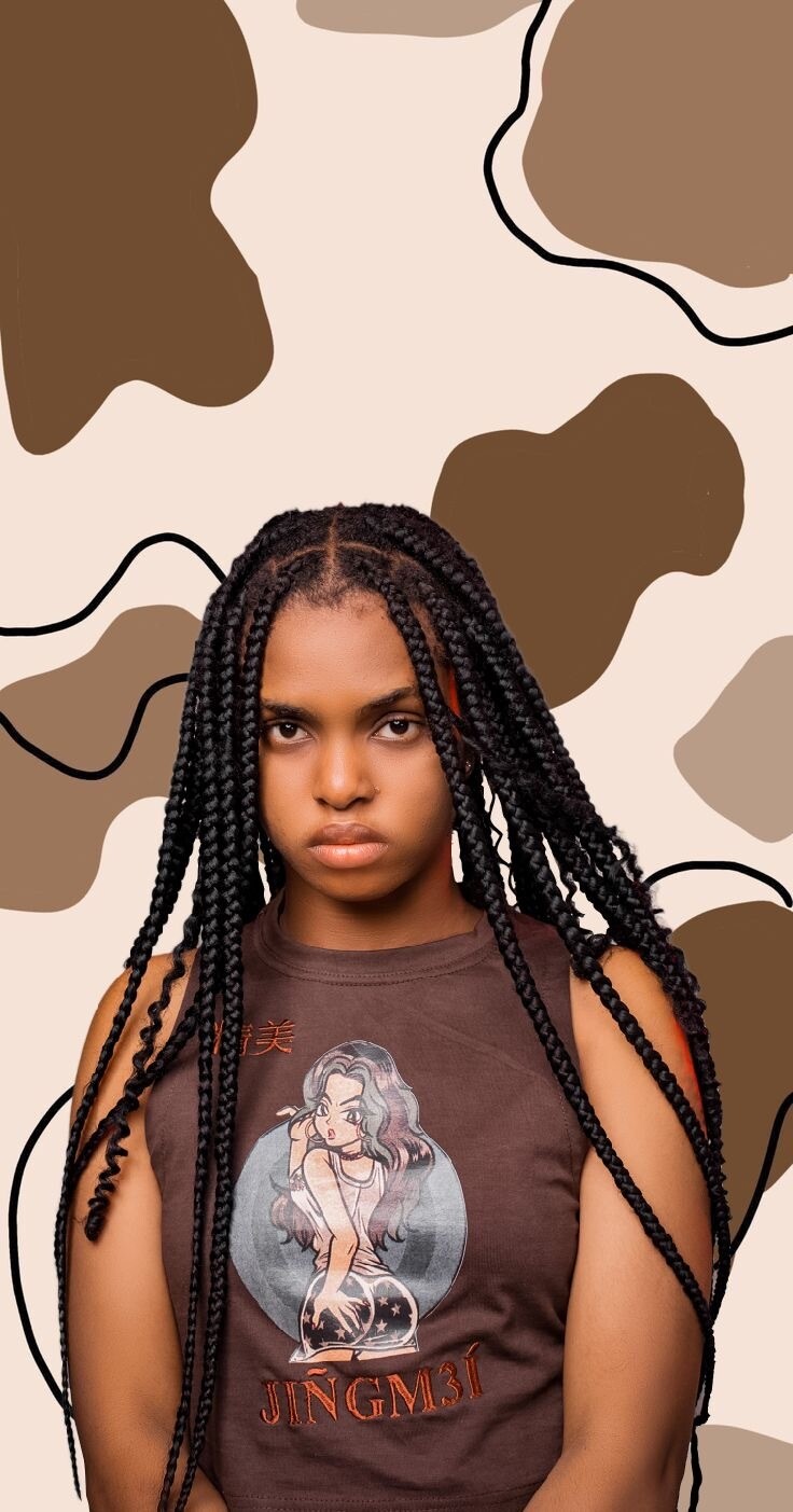 brown Crop top