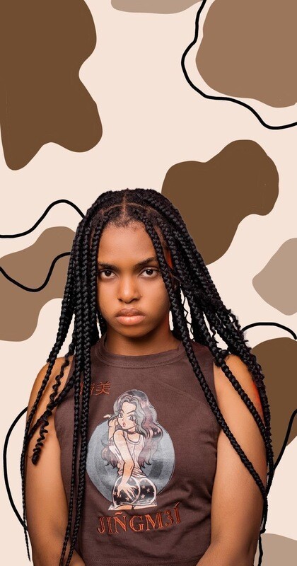 brown Crop top