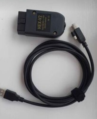 VAG COM VCDS 22 11 HEX CAN USB OBD 2 Complete Diagnostic KIT VagCom