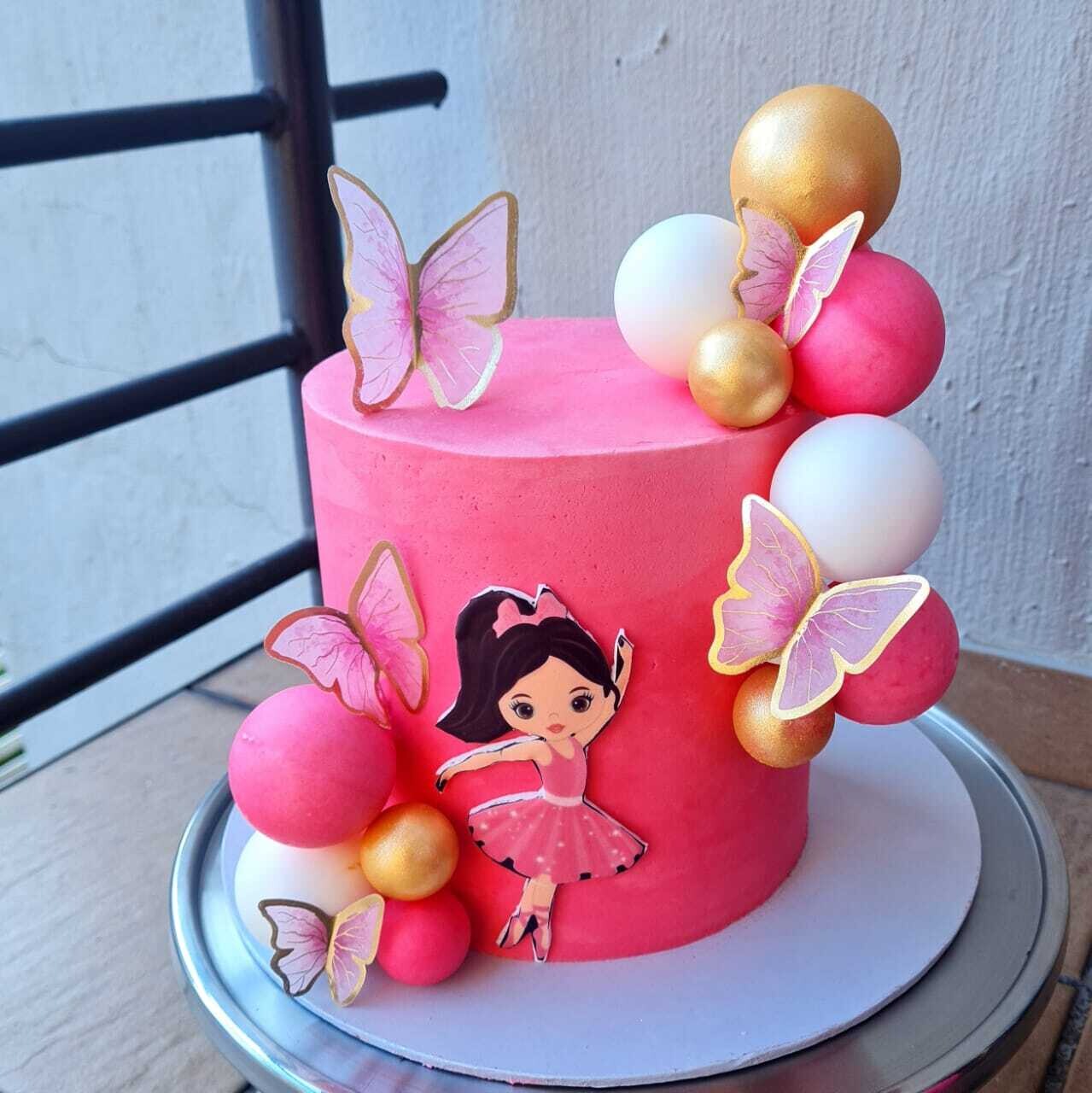 Ballerina Cake