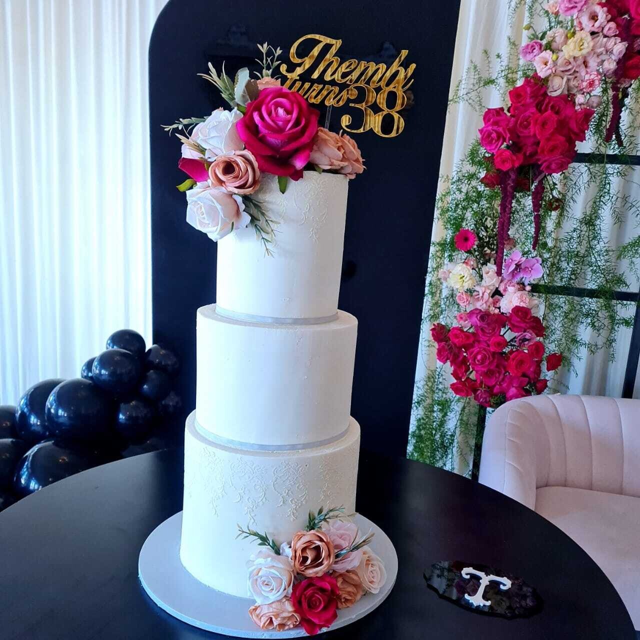 3 Tier  GANACHE Cake