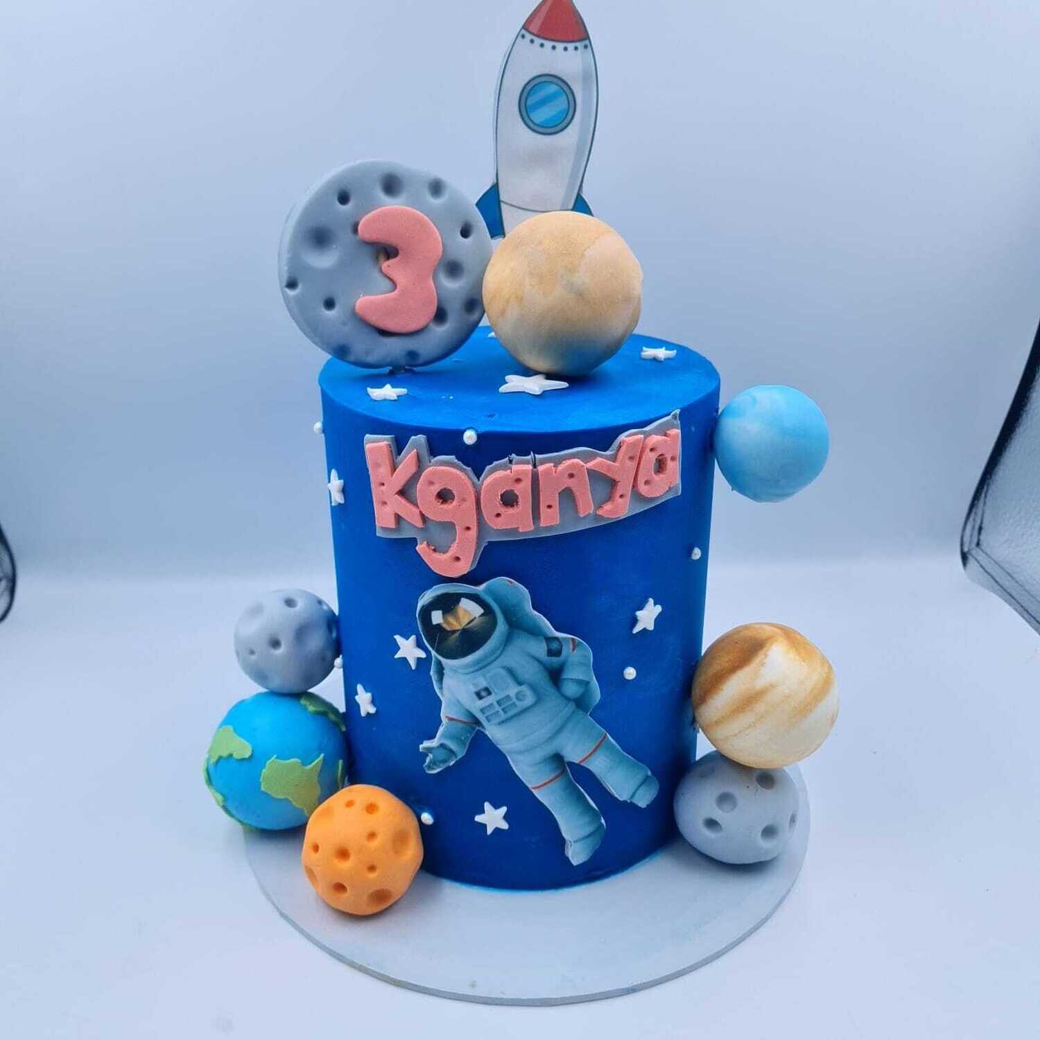 Space themed Cake