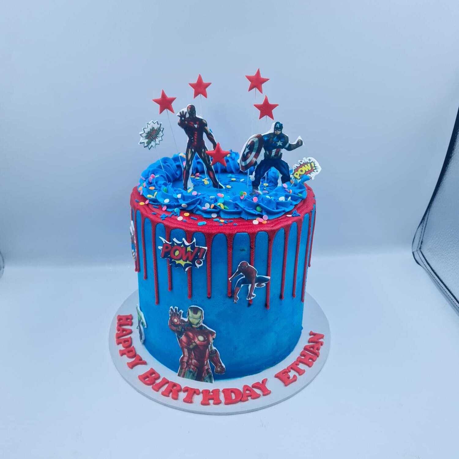 Spiderman Cake