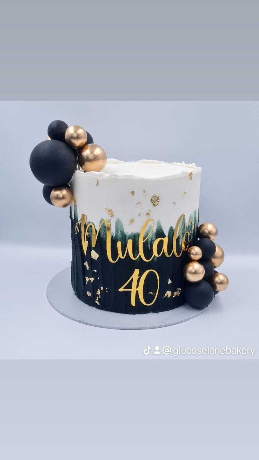Black and White Cake