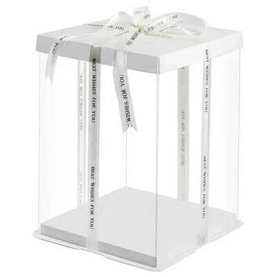Clear Cake Box