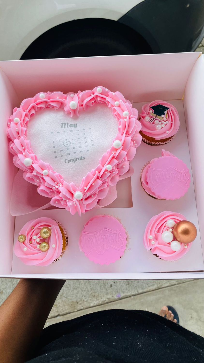 Burn Away Bento Box Cake