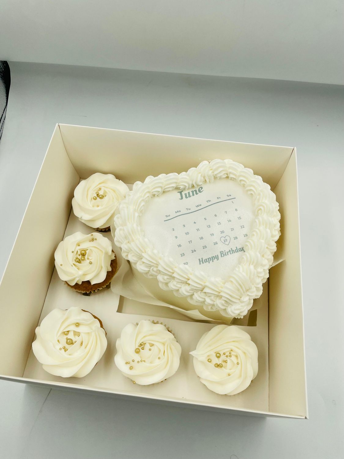 Bento Box Burn Away Cake