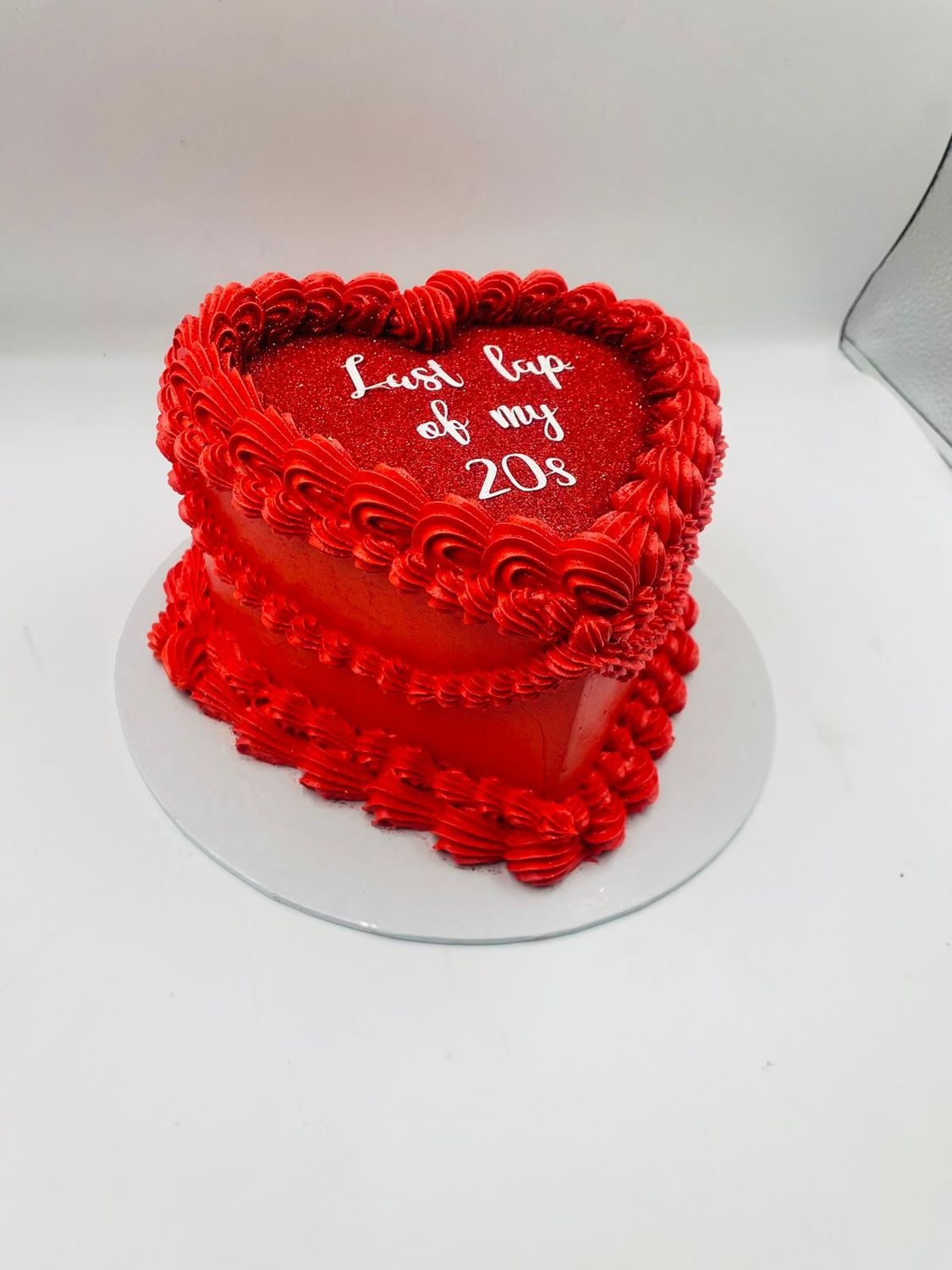 18cm Heart Cake