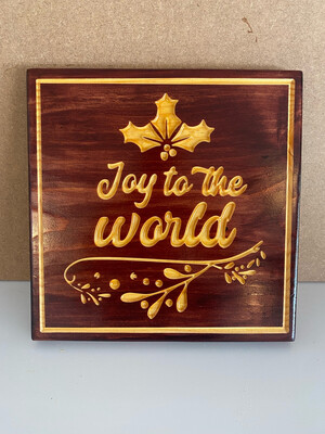 ‘Joy To The World’ Wall Décor