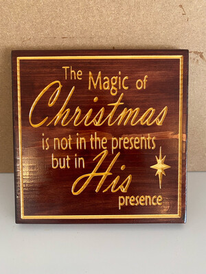 ‘The Magic Of Christmas’ Wall Décor