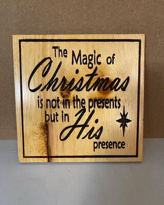 ‘The Magic of Christmas’ Wall Décor