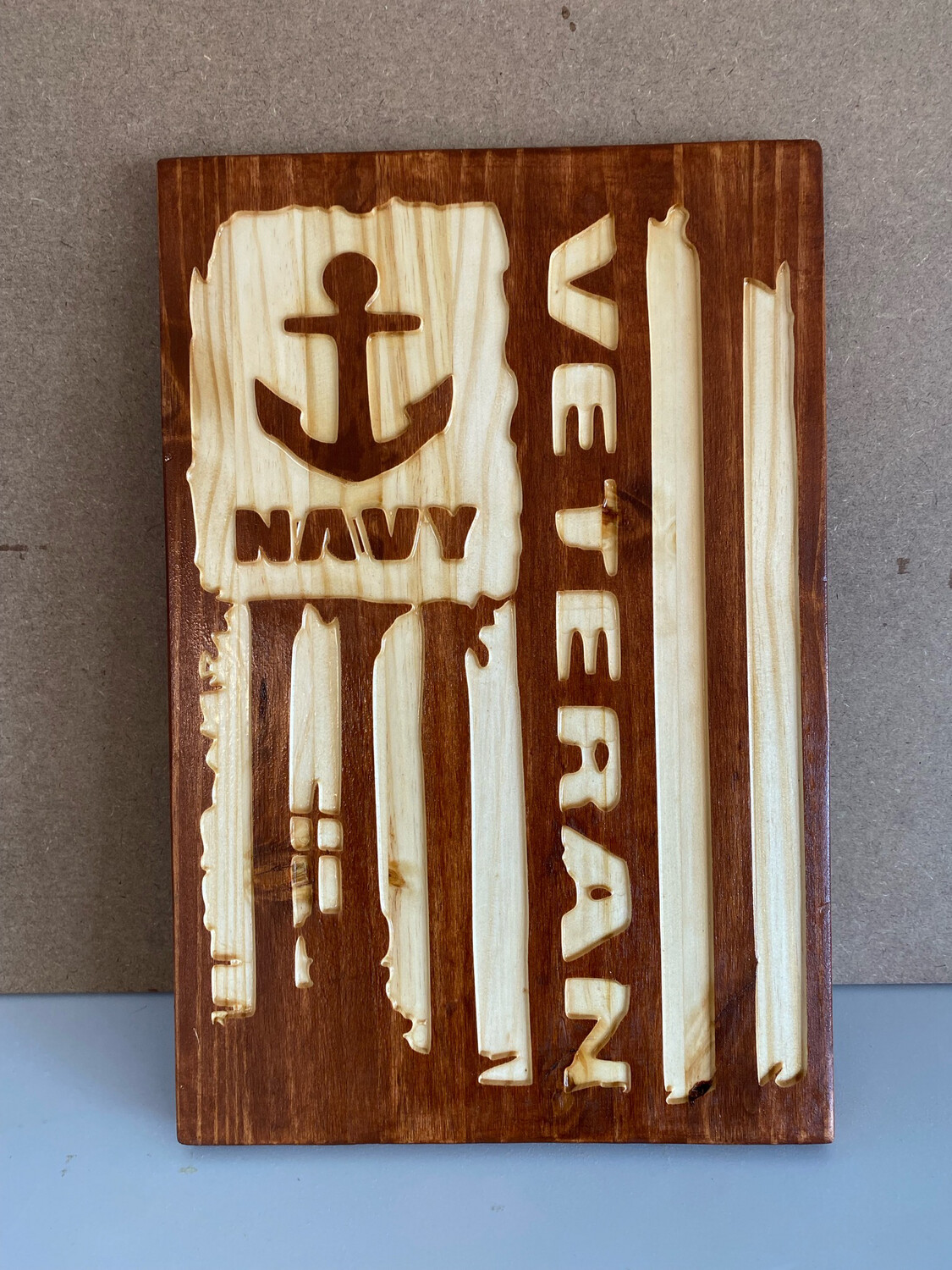 ‘Navy Veteran’ Wall Décor