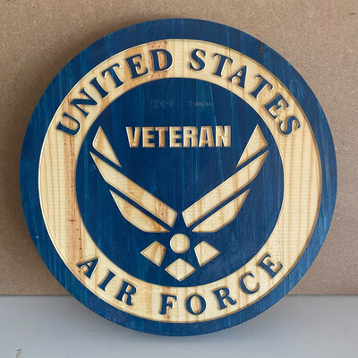 ‘U.S. Air Force Veteran’ Wall Décor
