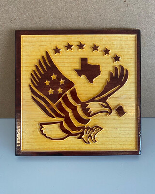 ‘Texas Eagle Flag​’ Wall Décor