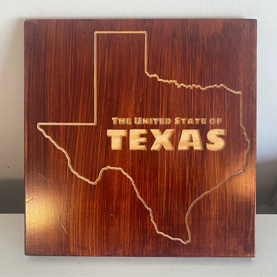 ‘United State of Texas’ Wall Décor
