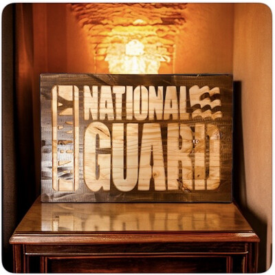 ‘Army National Guard’ Wall Décor