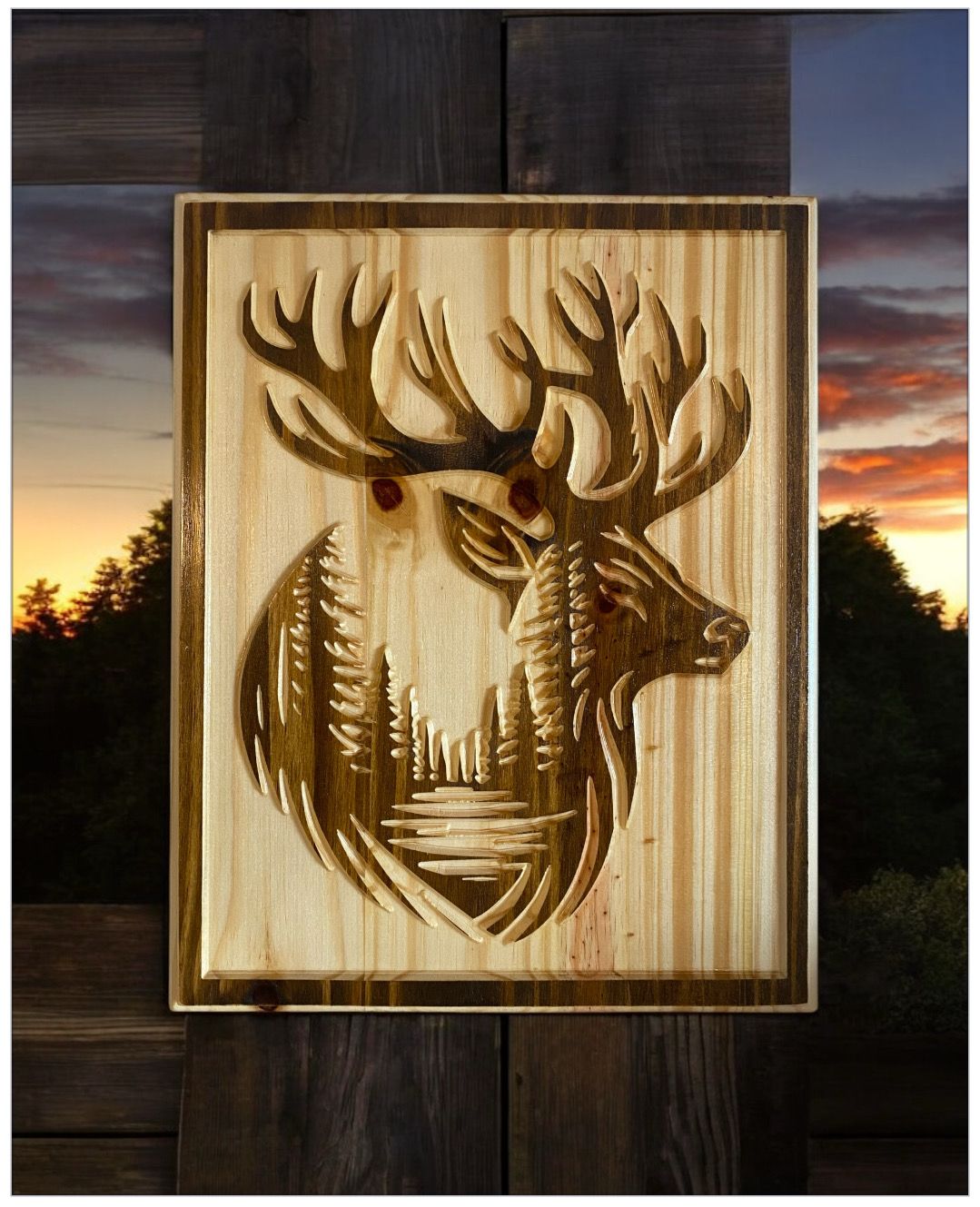 Deer By River
