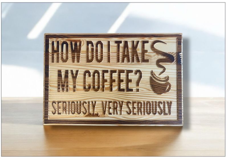 How Do I Take My Coffee - Seriously