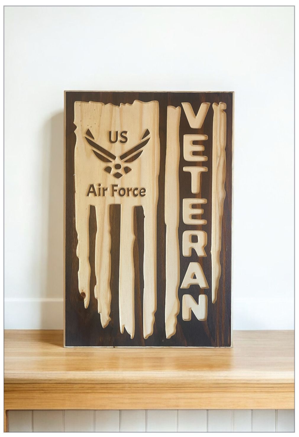 ‘US Air Force Veteran’ Wall Décor