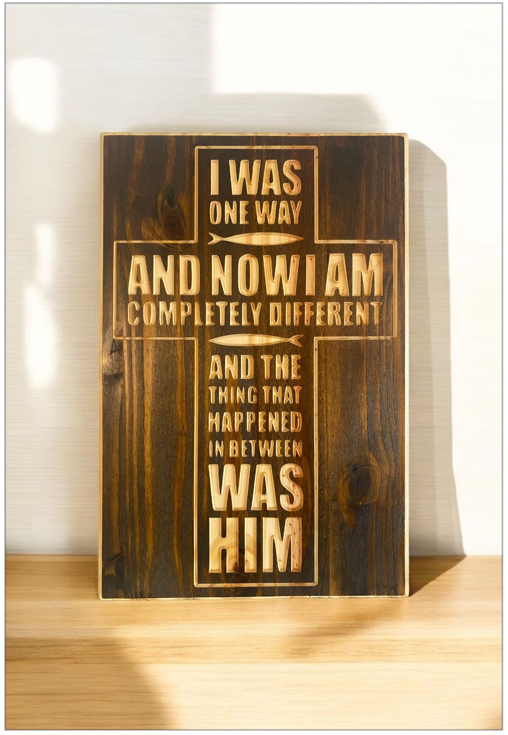 I Was One Way - Now I Am Different