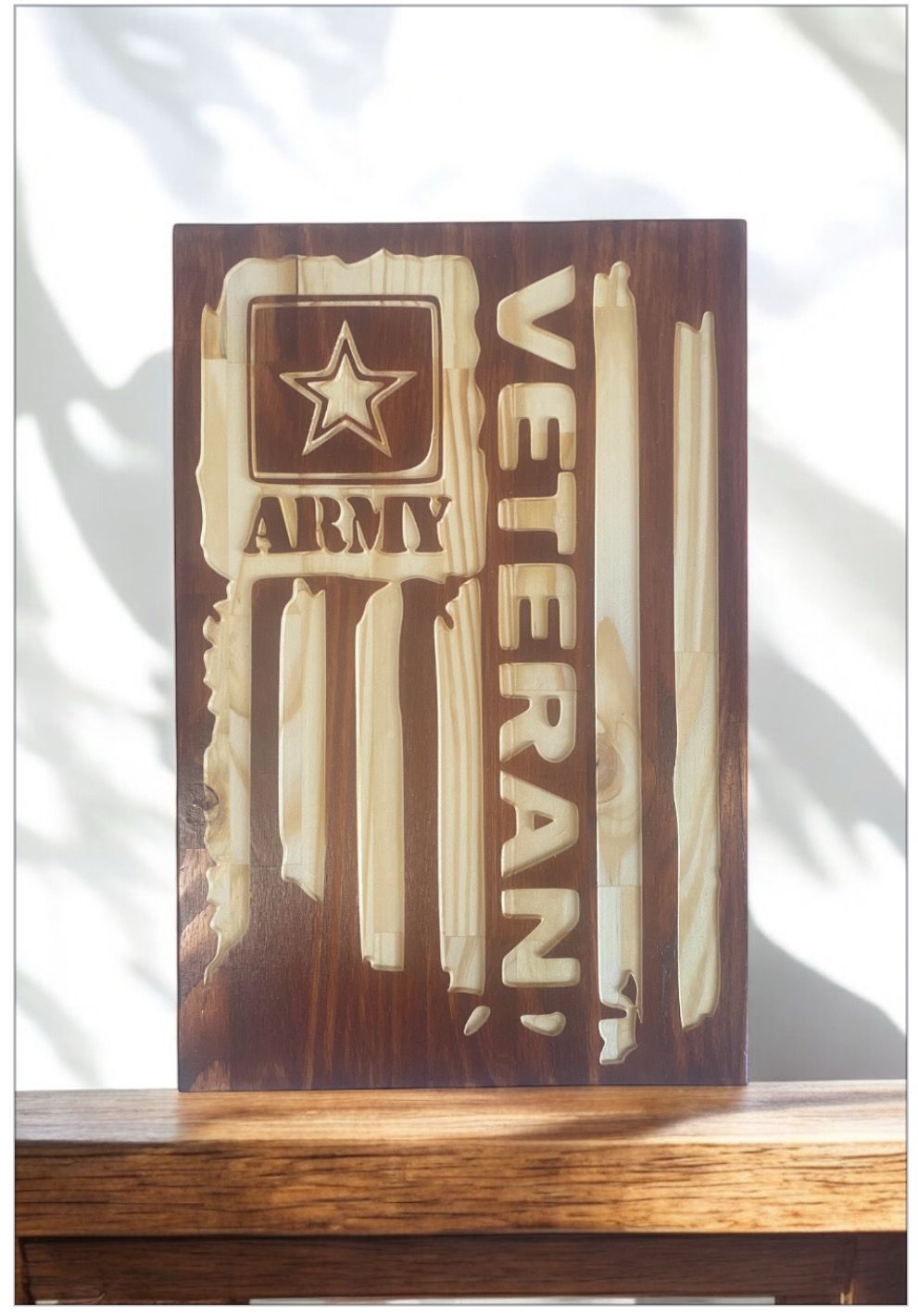 ‘Army Veteran’ Wall Décor