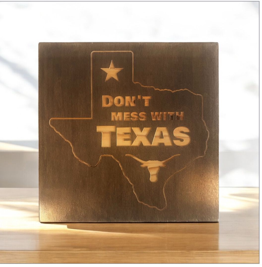 ‘Don’t Mess With Texas’ Wall Décor