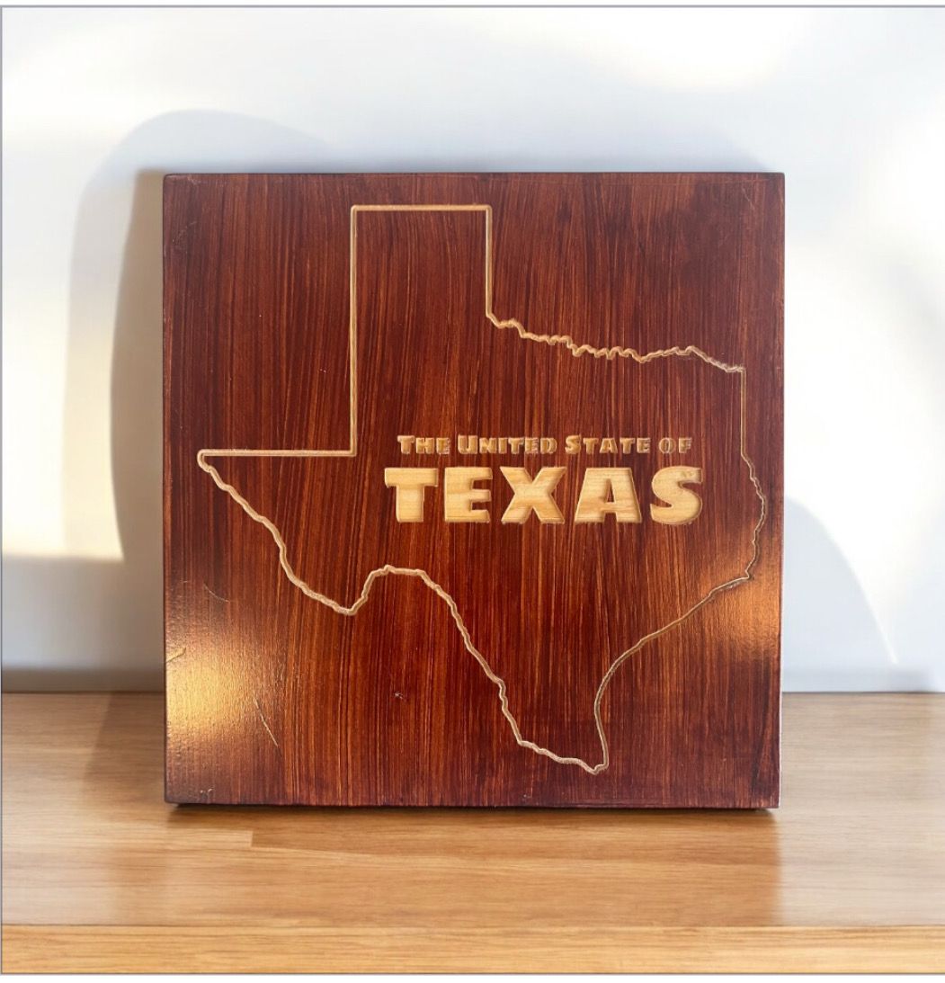 ‘United State of Texas’ Wall Décor
