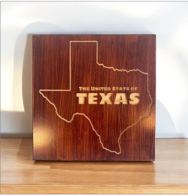‘United State of Texas’ Wall Décor