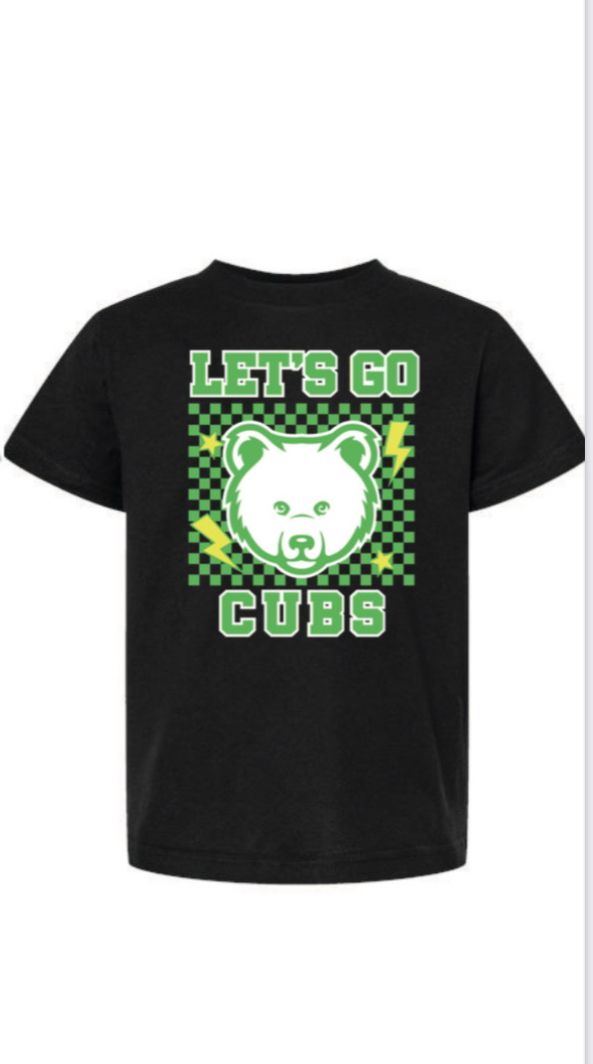 Lets Go Cubs Green