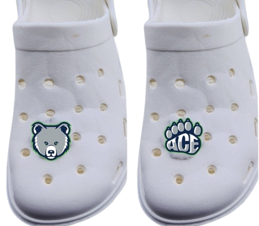 2 ACE Croc Charms