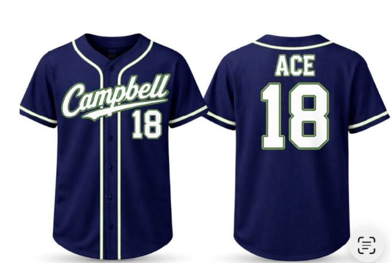 Campbell Baseball Jersey