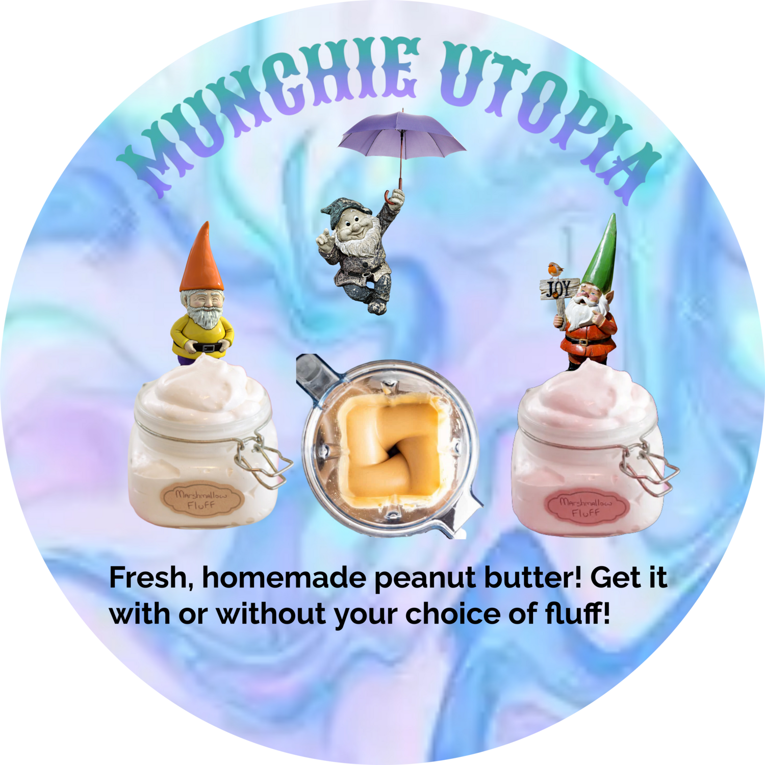 PheGNOMEnal Homemade Peanut Butter