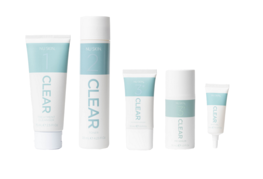 Clear Acne Skincare Line