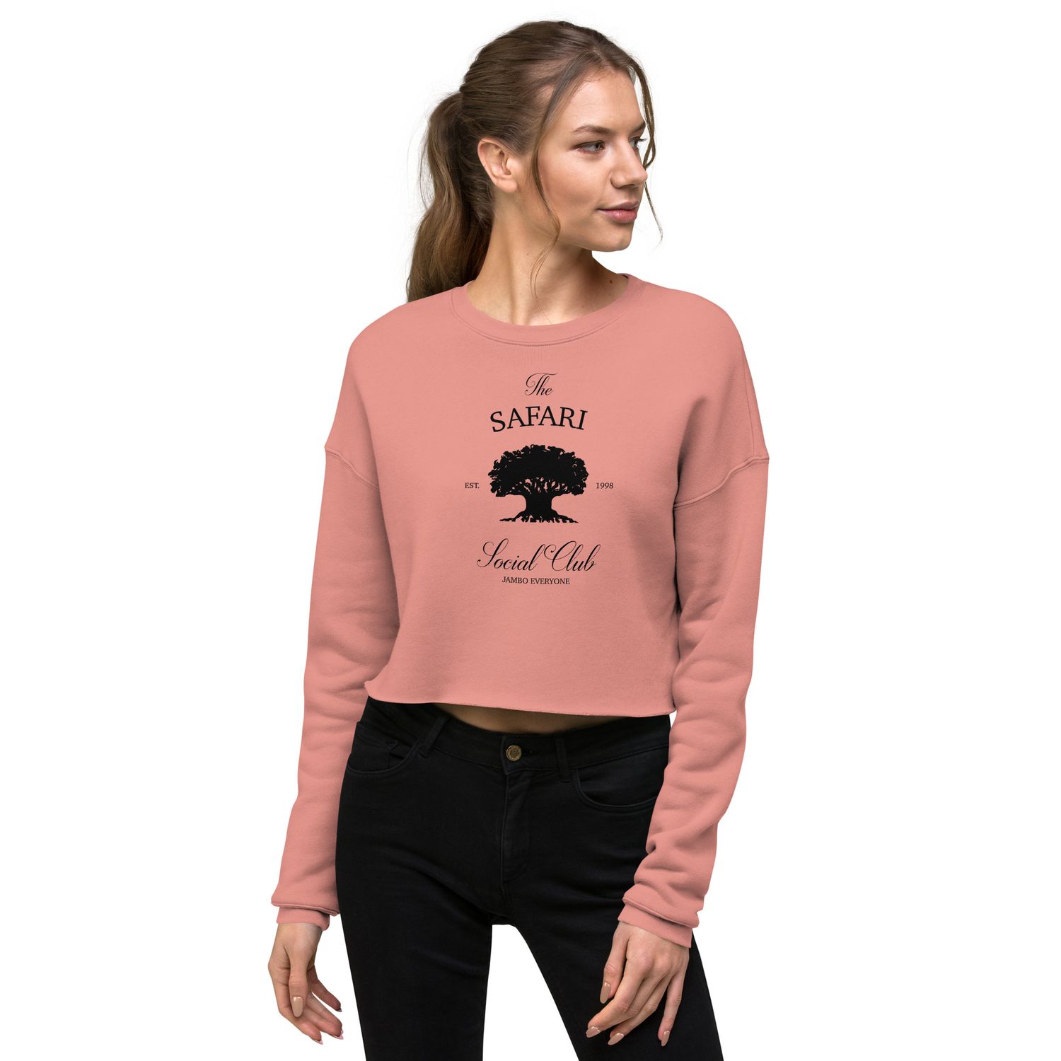 The Safari Social Club Crop Sweatshirt