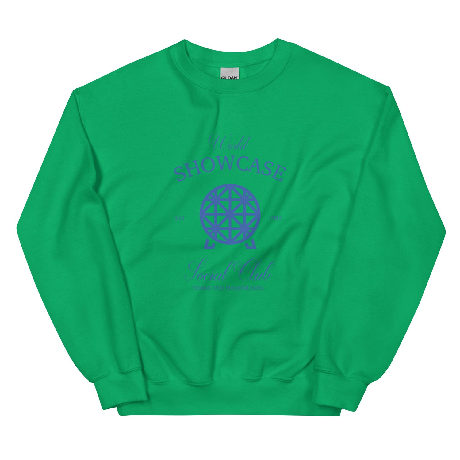 The World Showcase Social Club Sweatshirt - Blue