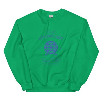 The World Showcase Social Club Sweatshirt - Blue