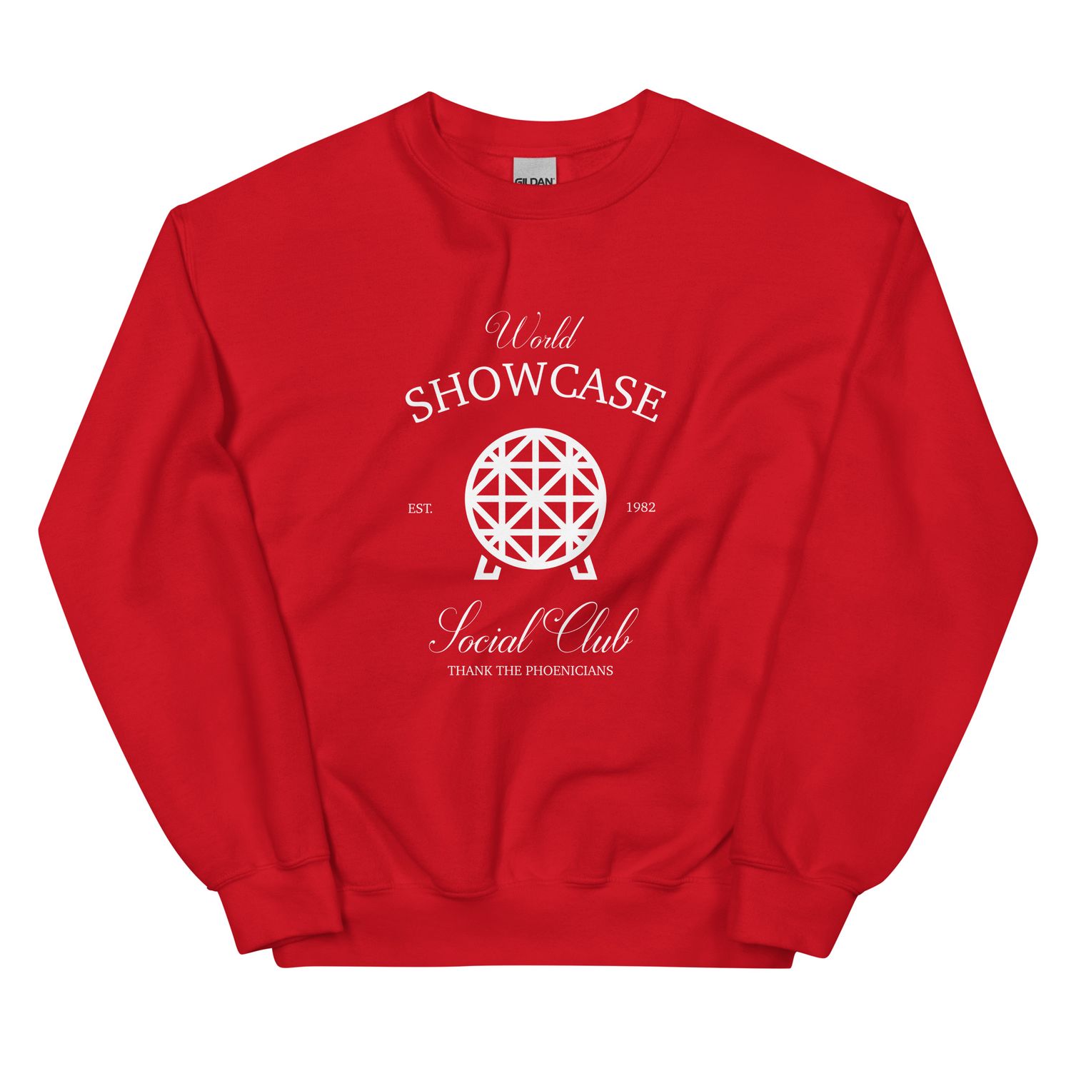 The World Showcase Social Club Sweatshirt - White