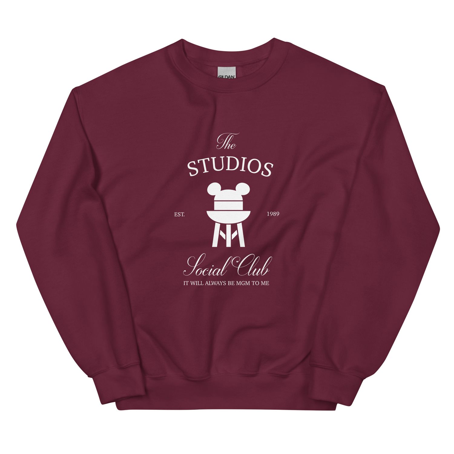 The [Hollywood] Studios Social Club Sweatshirt - White
