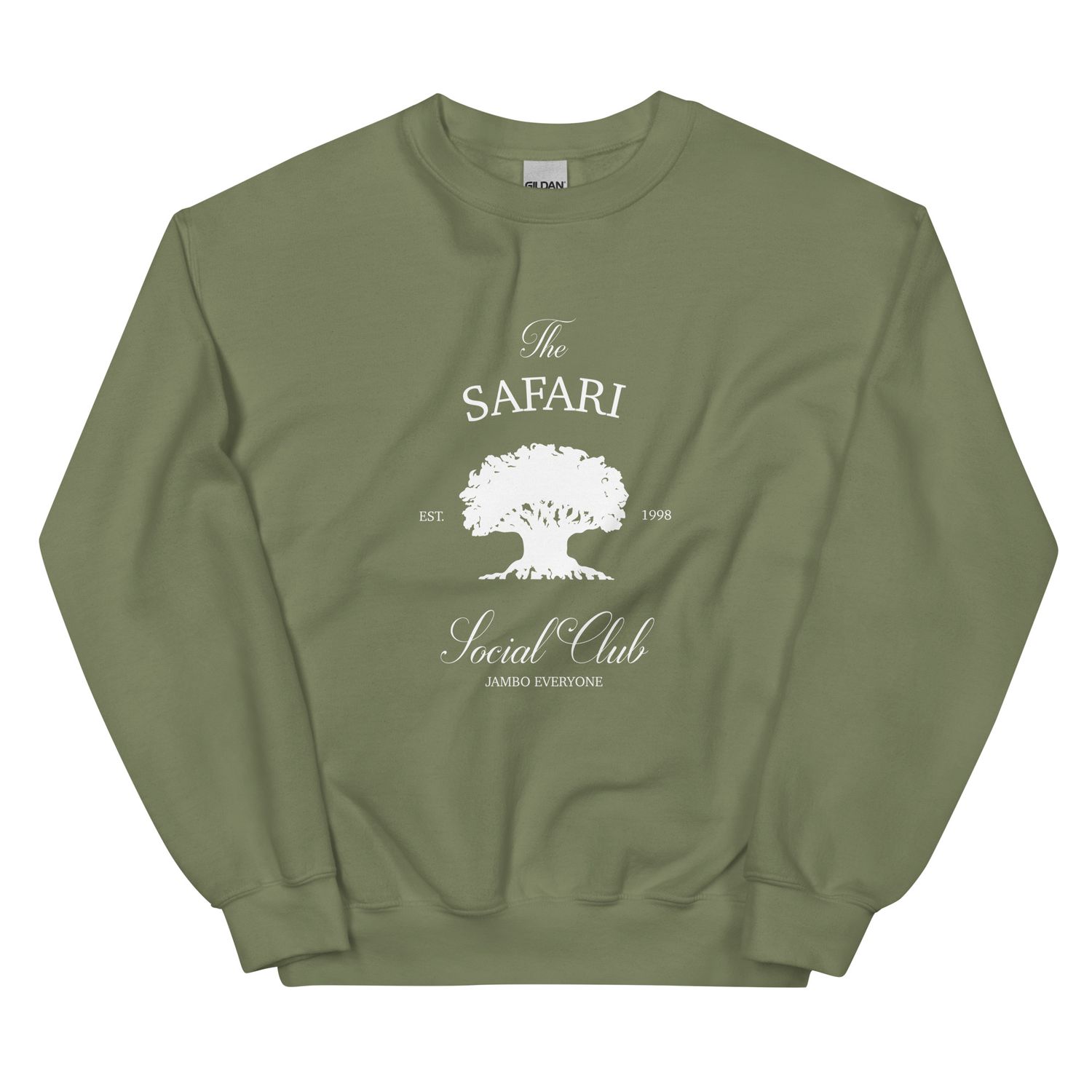 The Safari Social Club Sweatshirt - White