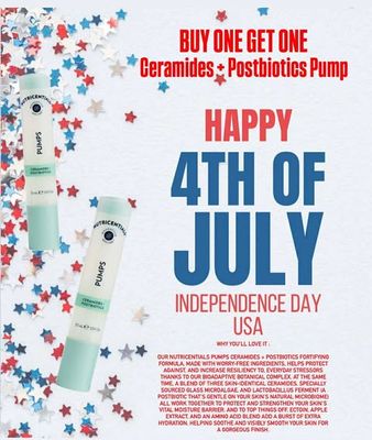 Nutricentials Ceramides + Postbiotic Pump